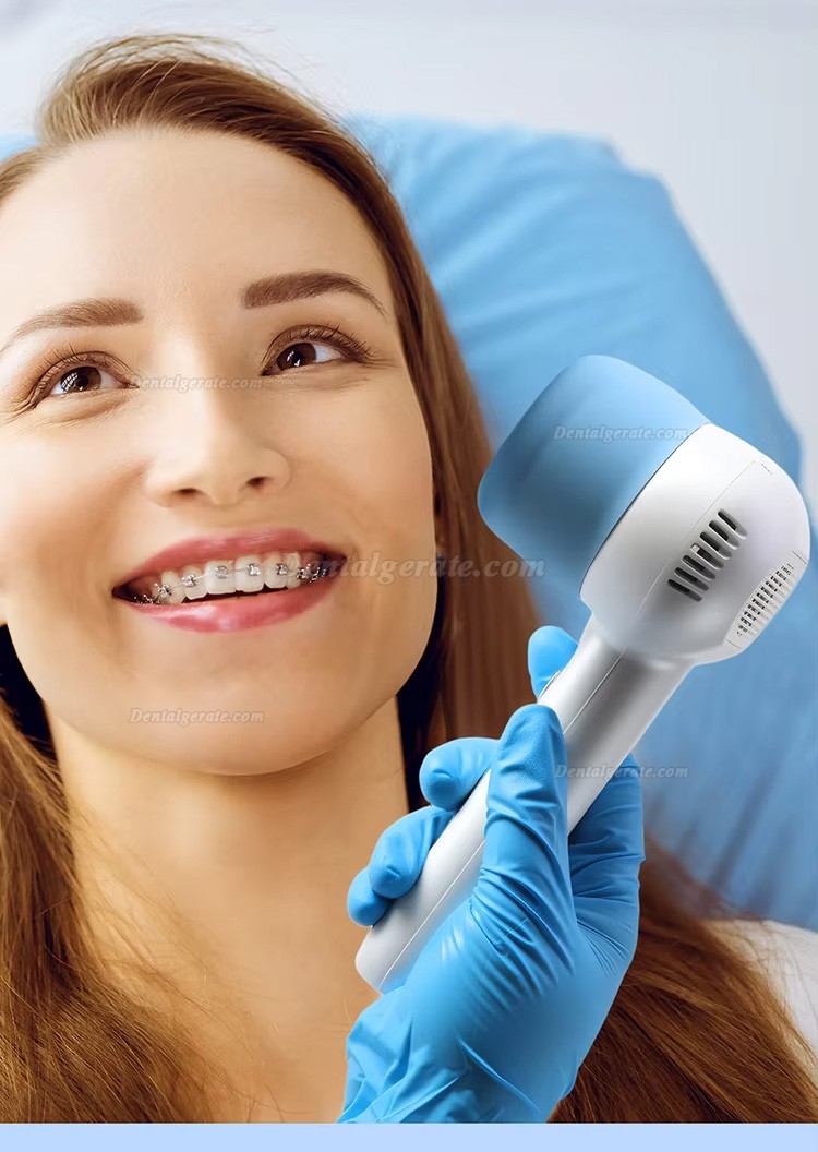Dental bleaching zahnbleaching ger&auml;t (blaues + gelbes + violettes + rotes Licht)